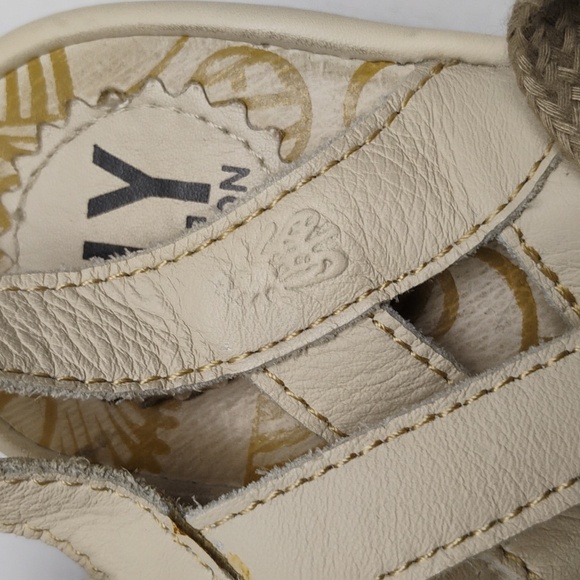 Fly London Yito Leather Gladiator Wedge - Picture 3 of 10